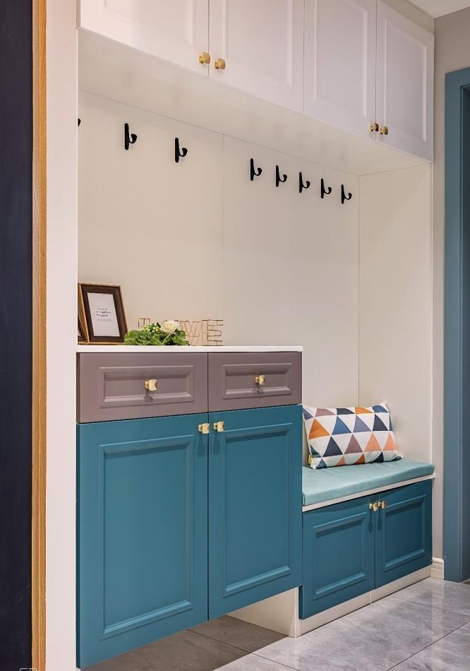 平层丨云端点墨设计丨 - 悦然奇城（实景）-1