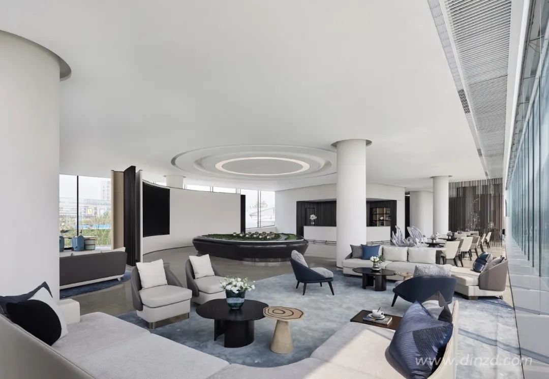 曲径通幽的常熟招商·琴湖小镇展示中心-16