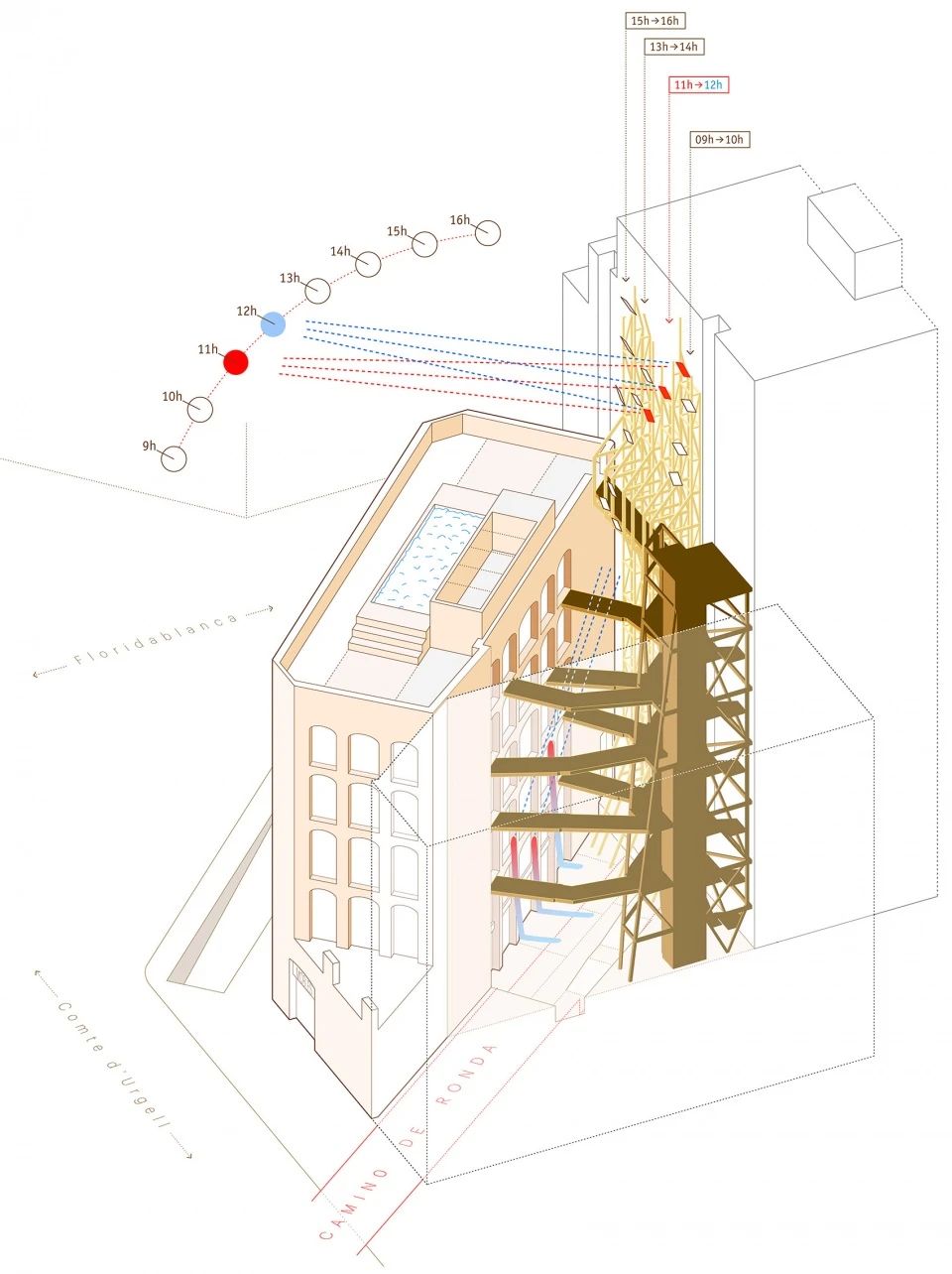 La Carbonería 集体住宅修复丨西班牙巴塞罗那丨Angel Borrego Cubero,OSS-26