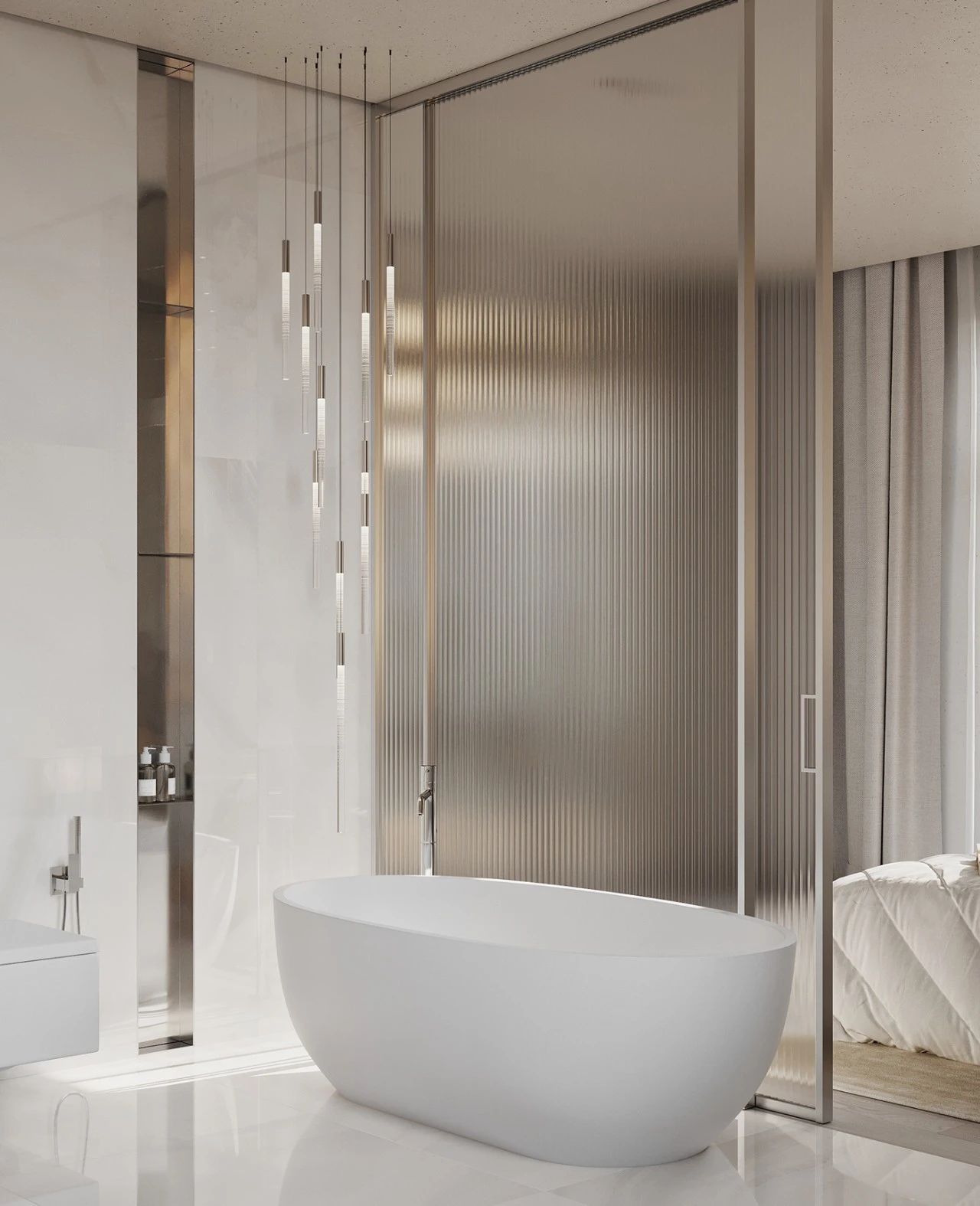 俄罗斯简约优雅公寓设计丨VERITY DESIGN-49