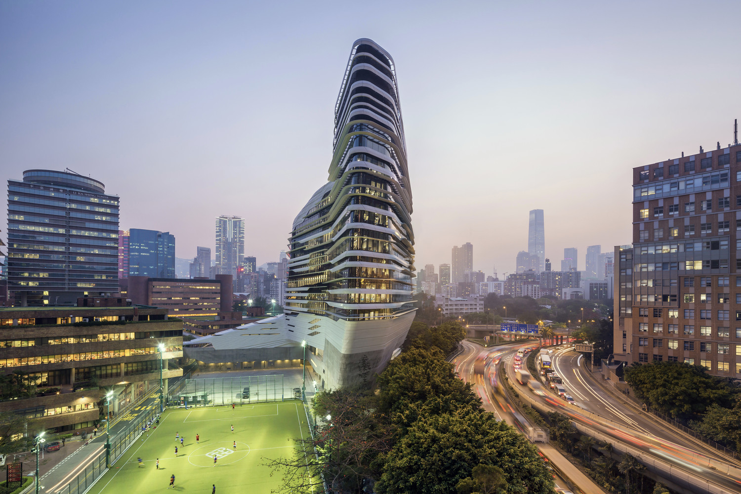 Jockey Club Innovation Tower  Zaha Hadid Architects-56