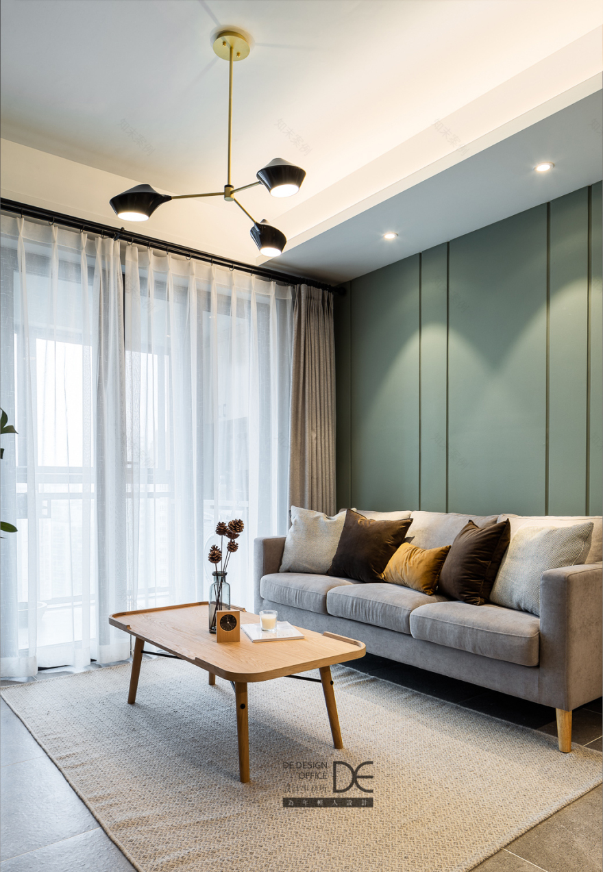 拆出幸福空间 | 84㎡北欧混搭风居室-34