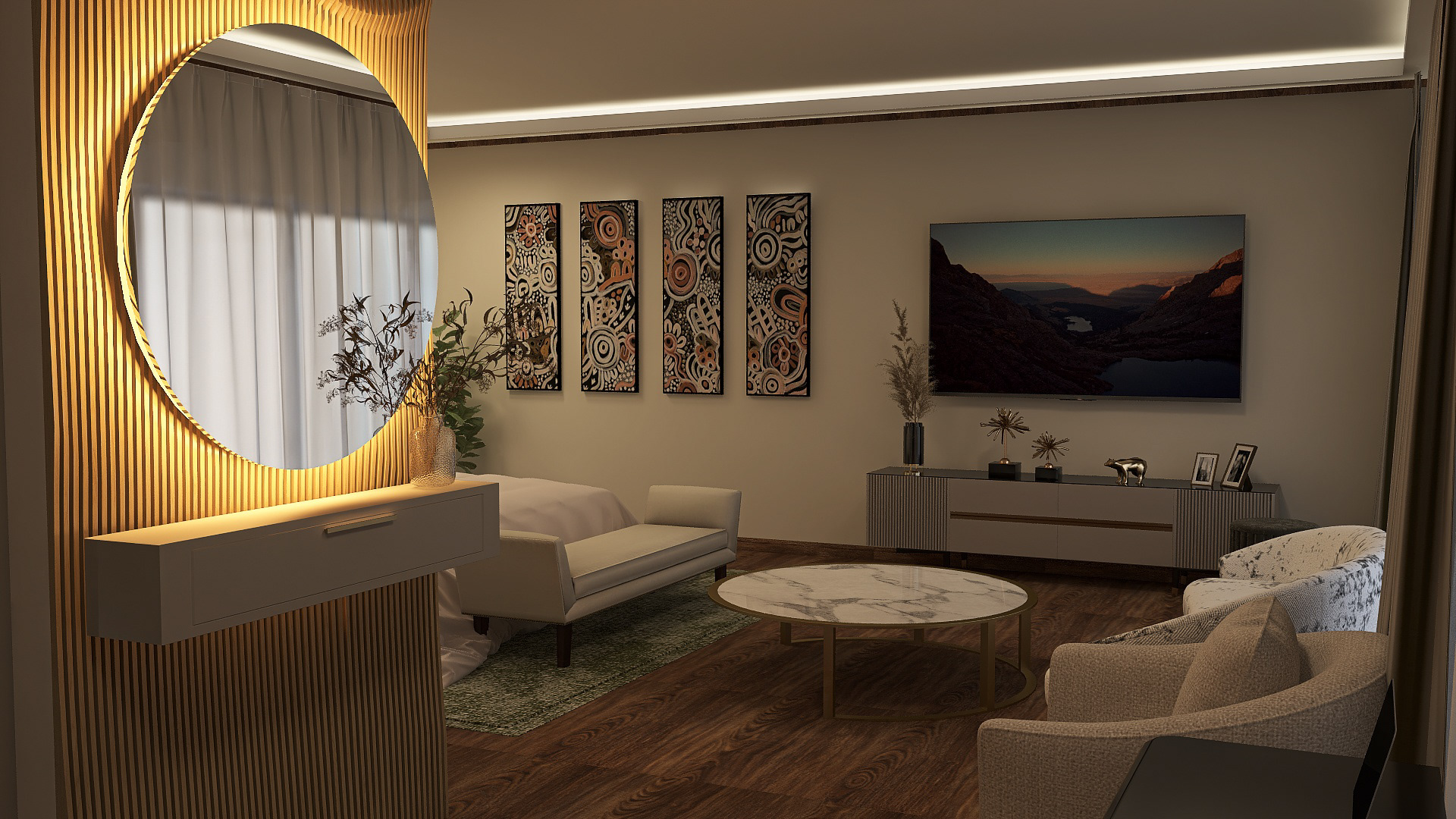 Golden Cabana Hotel 室内设计提案及渲染丨澳大利亚-8