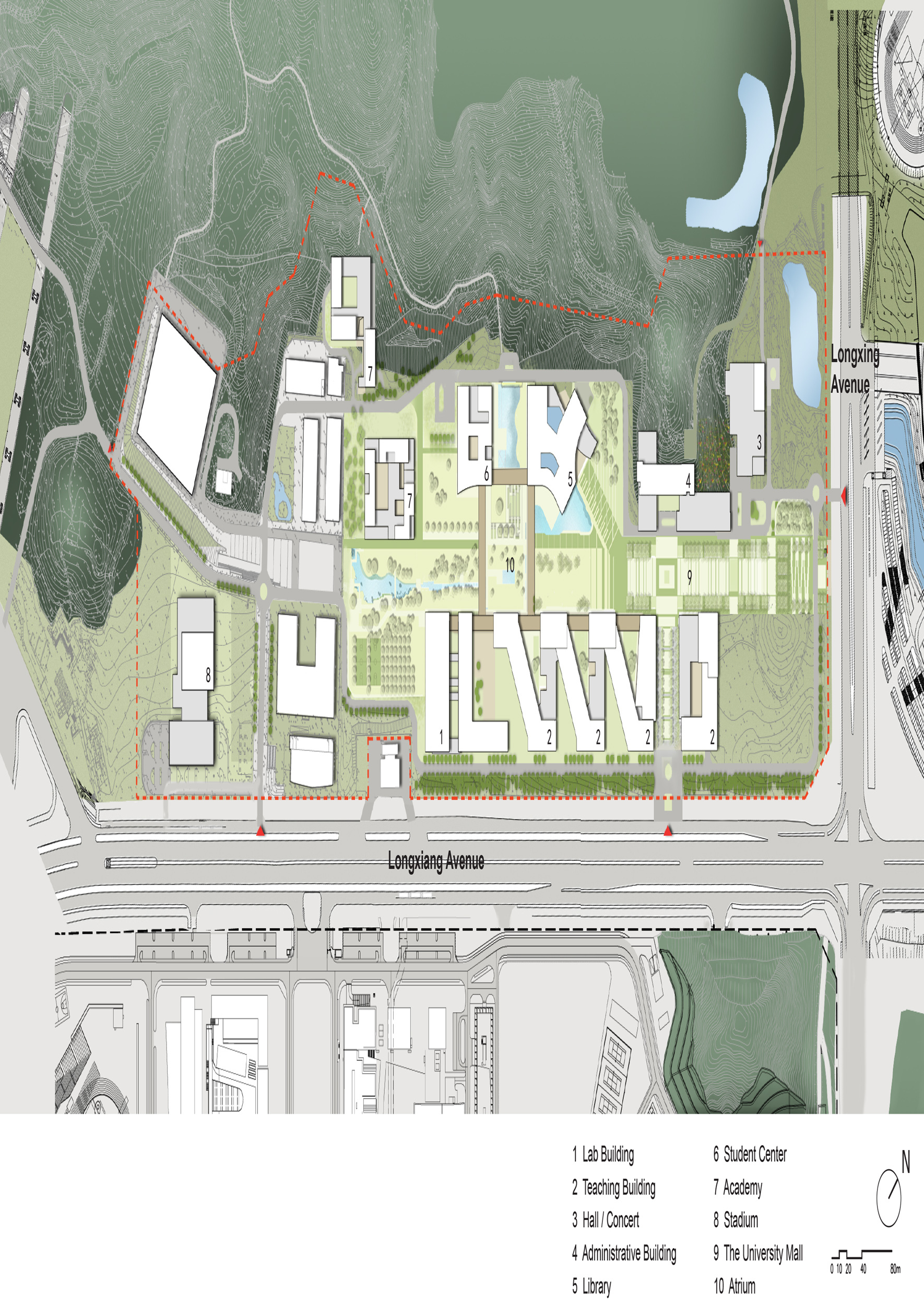 Chinese University of Hong Kong, Shenzhen Campus / Rocco Design Architects Associates + Wang Weijen Architecture + Gravity Partnership-55