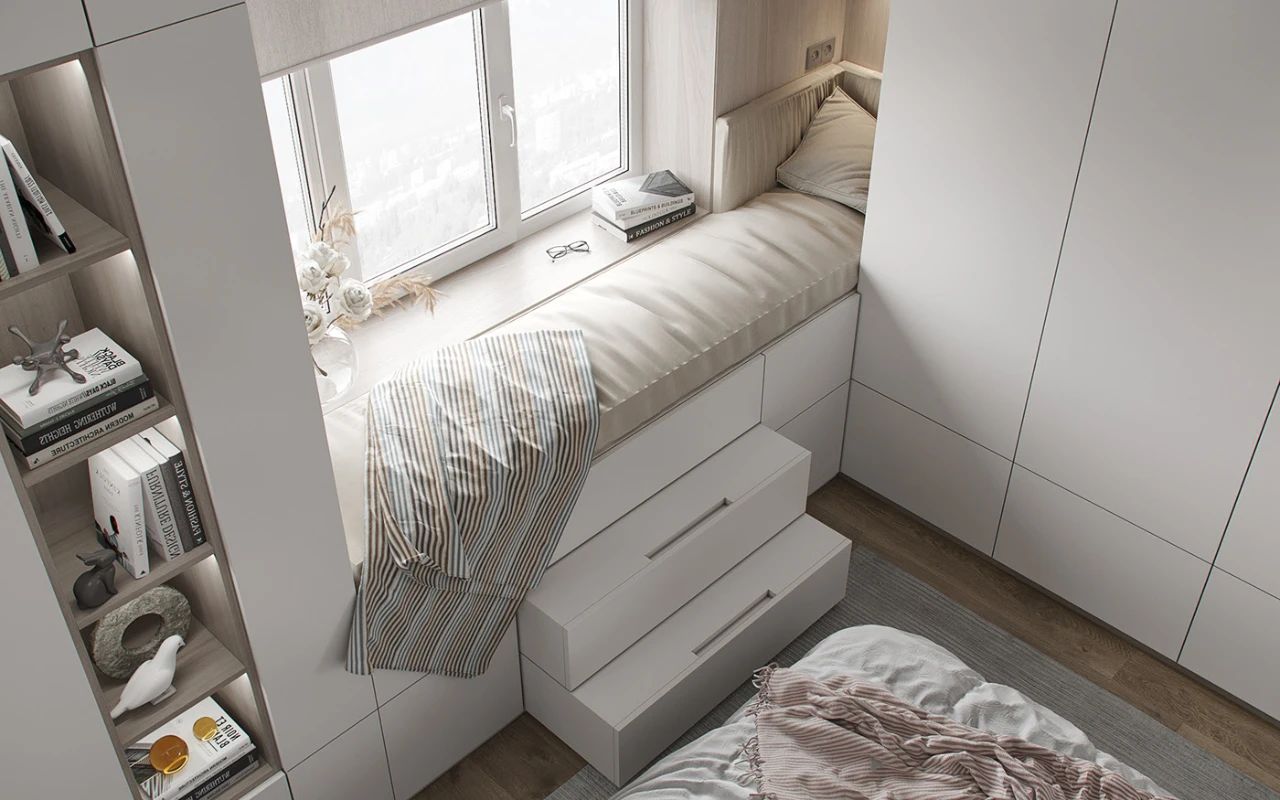 100 款窗前空间设计案例，总有一款适合你！-49