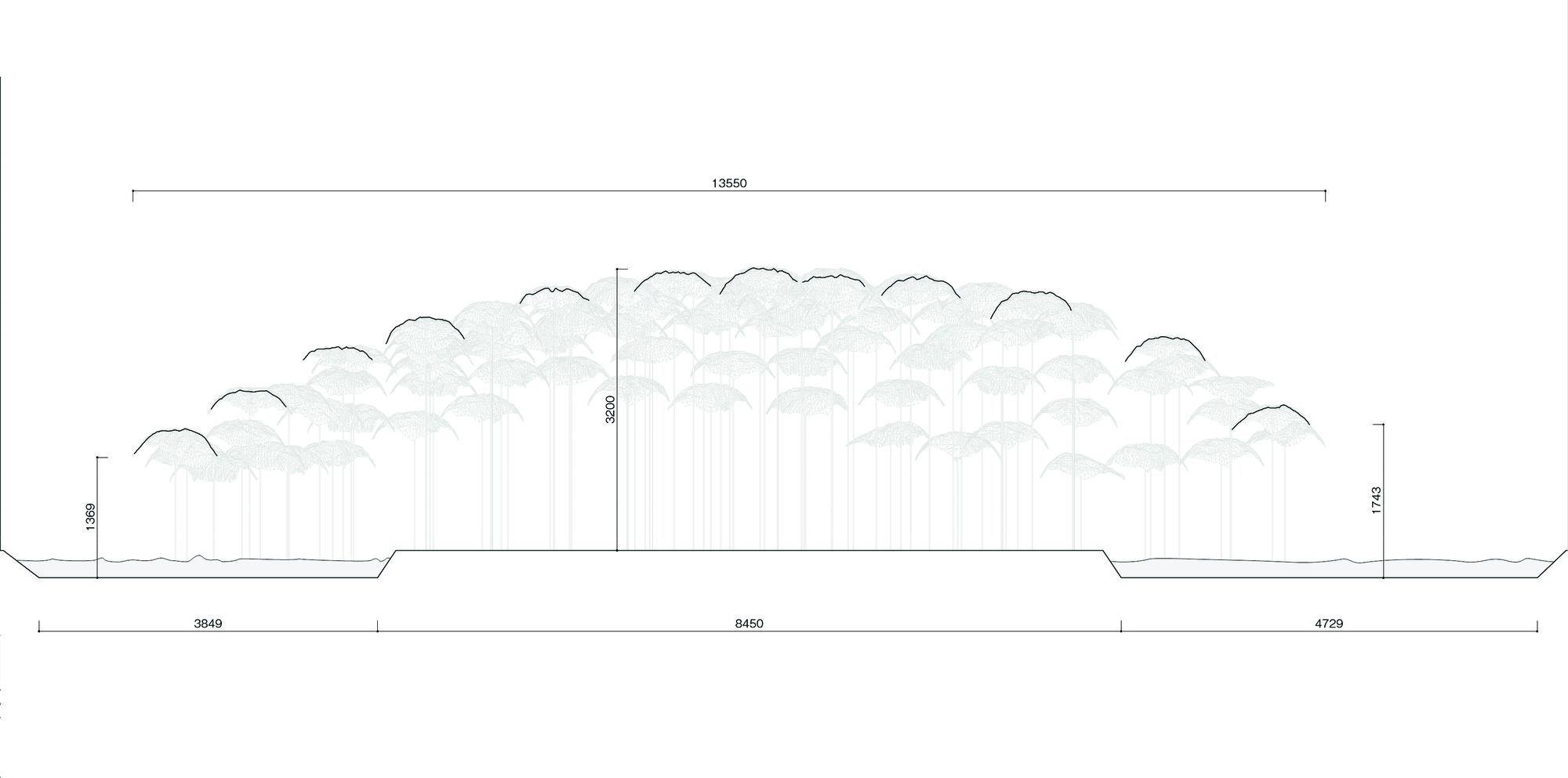 Choreography of a Cloud, Dancing Shadows Art Pavilion at the Louvre Abu Dhabi / YOKOMAE et BOUAYAD-20