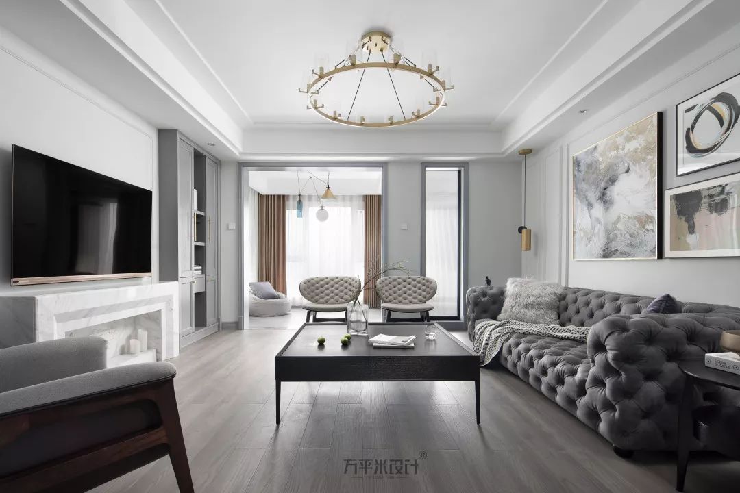 现代美式风,162㎡润和又一城住宅设计-51