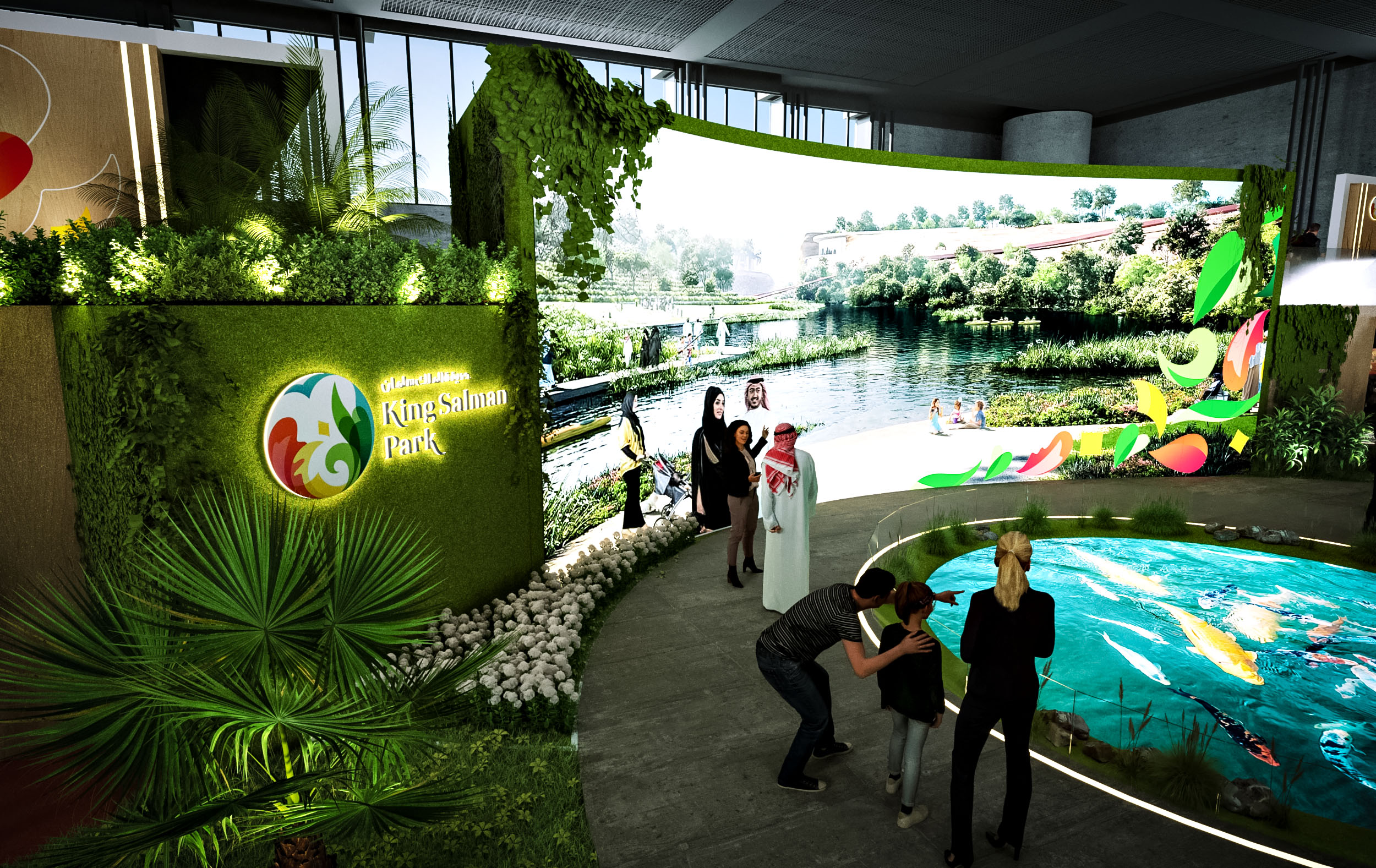 King Salman Park Exhibition Stand 31m x 14m-15