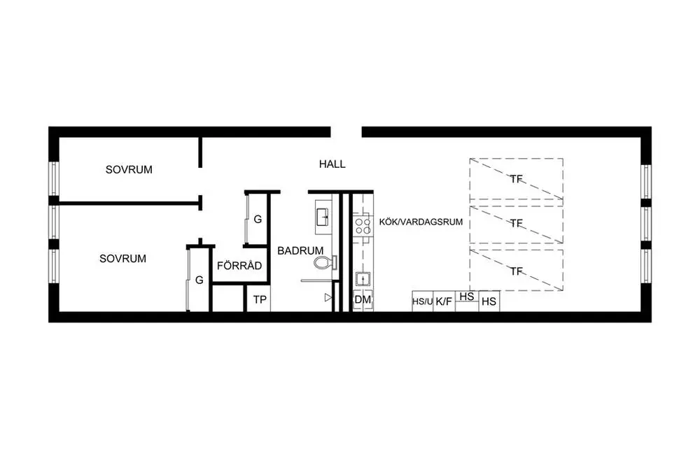 瑞典顶层阳光公寓 | 以天顶窗为亮点的完美家庭空间-17