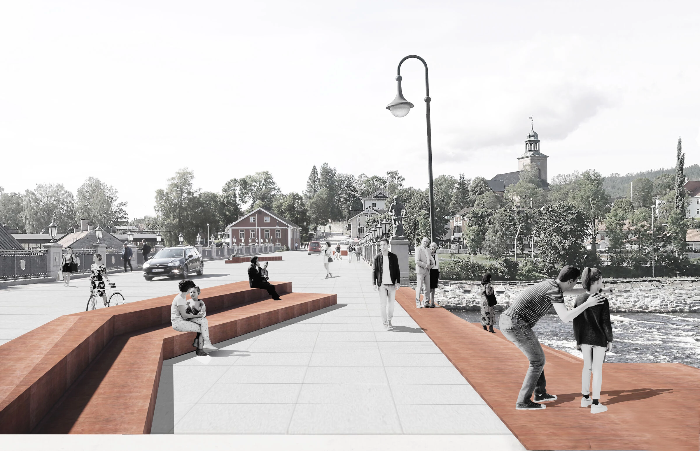 康斯伯格河岸丨挪威丨URBAN POWER-9