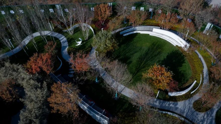 白沟京雄世贸港锦秀城示范区 | 公园化、可持续的景观设计-26