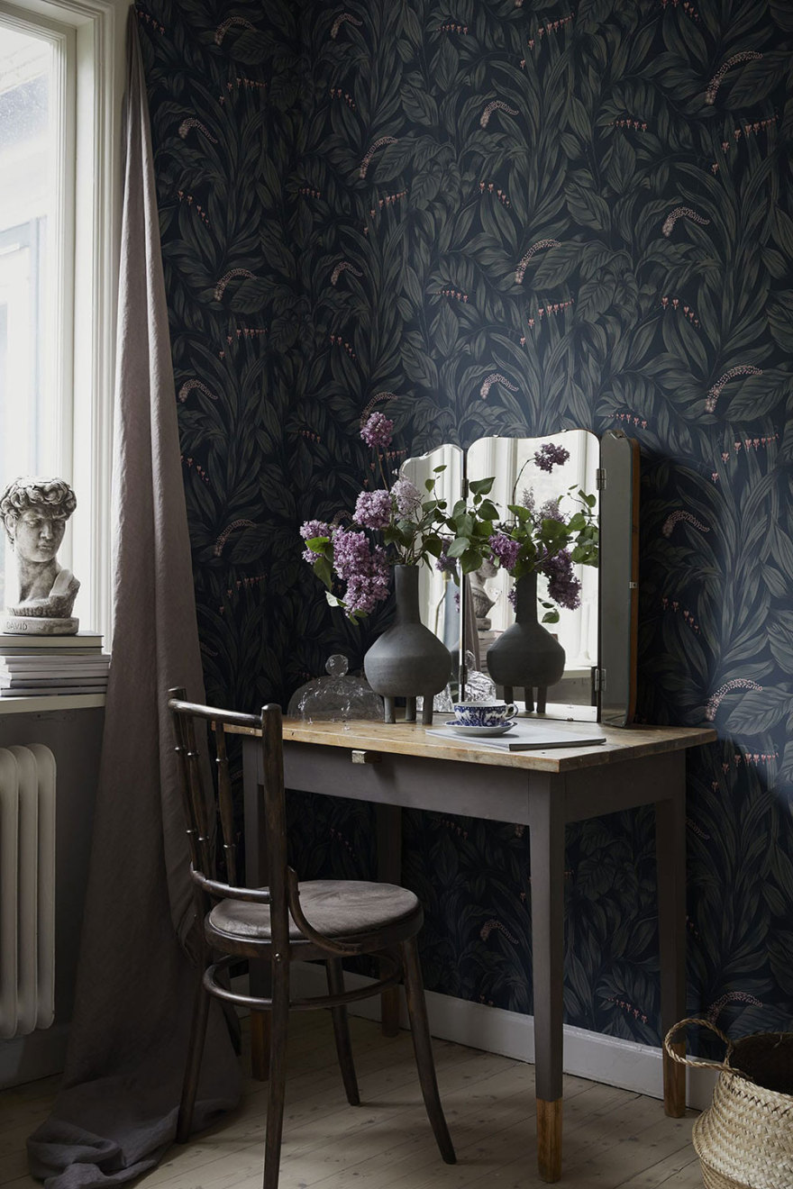 Sandberg 推出新款花卉壁纸,重现乡村别墅之美-5