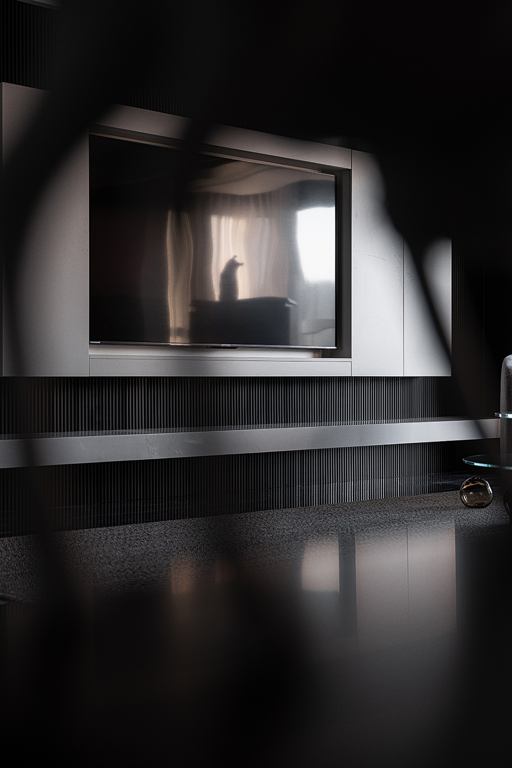 黑白格格丨中国山东丨b.n.b 本白空间建筑设计-3