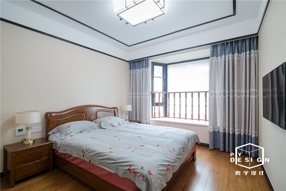 152㎡淡雅新中式 | 鹏宇设计-22