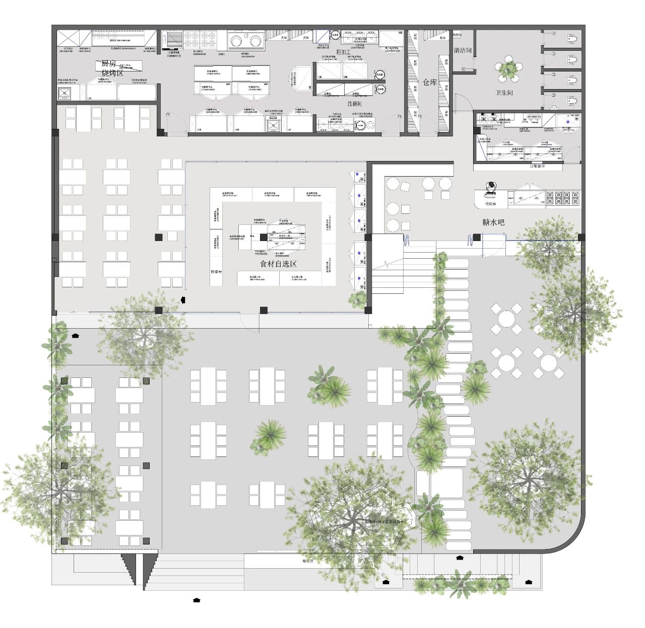 雨林的烟火与清欢丨中国西双版纳丨植岩建筑设计-86