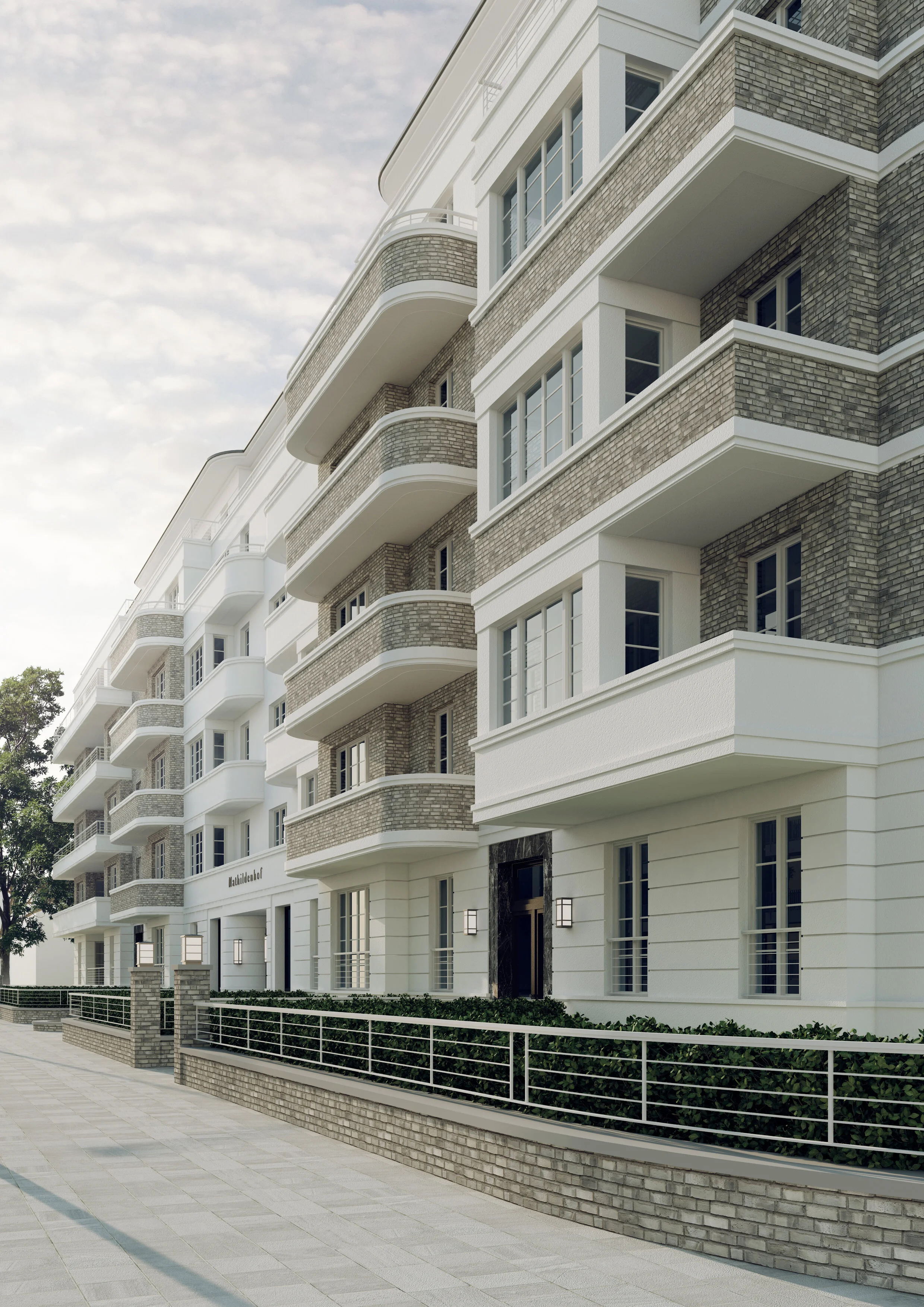 Graf  Recke  Strasse公寓项目丨Sebastian Treese Architekten-0