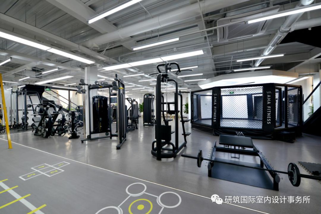 AHA 健康定制丨现代轻健身空间设计-72