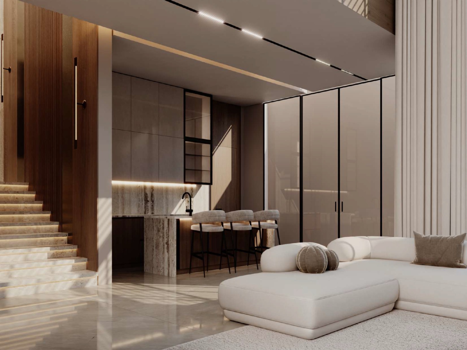 Reception & Dining design villa-0