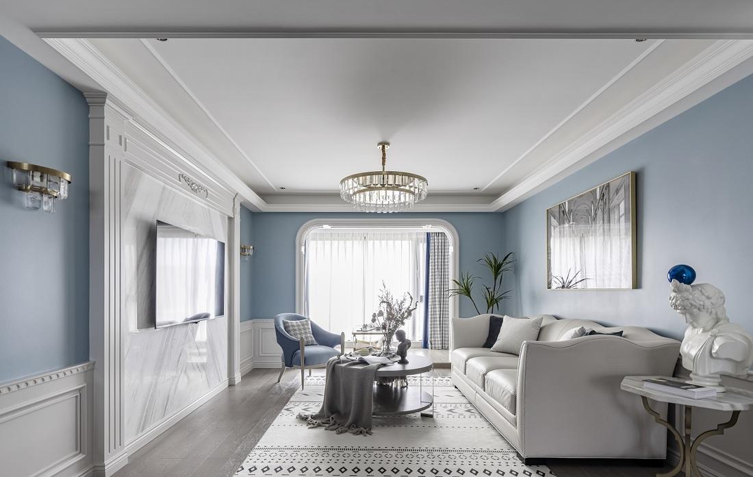 《梦·涟》·美式轻奢,打造 119㎡四口之家的理想生活丨施敏敏-14