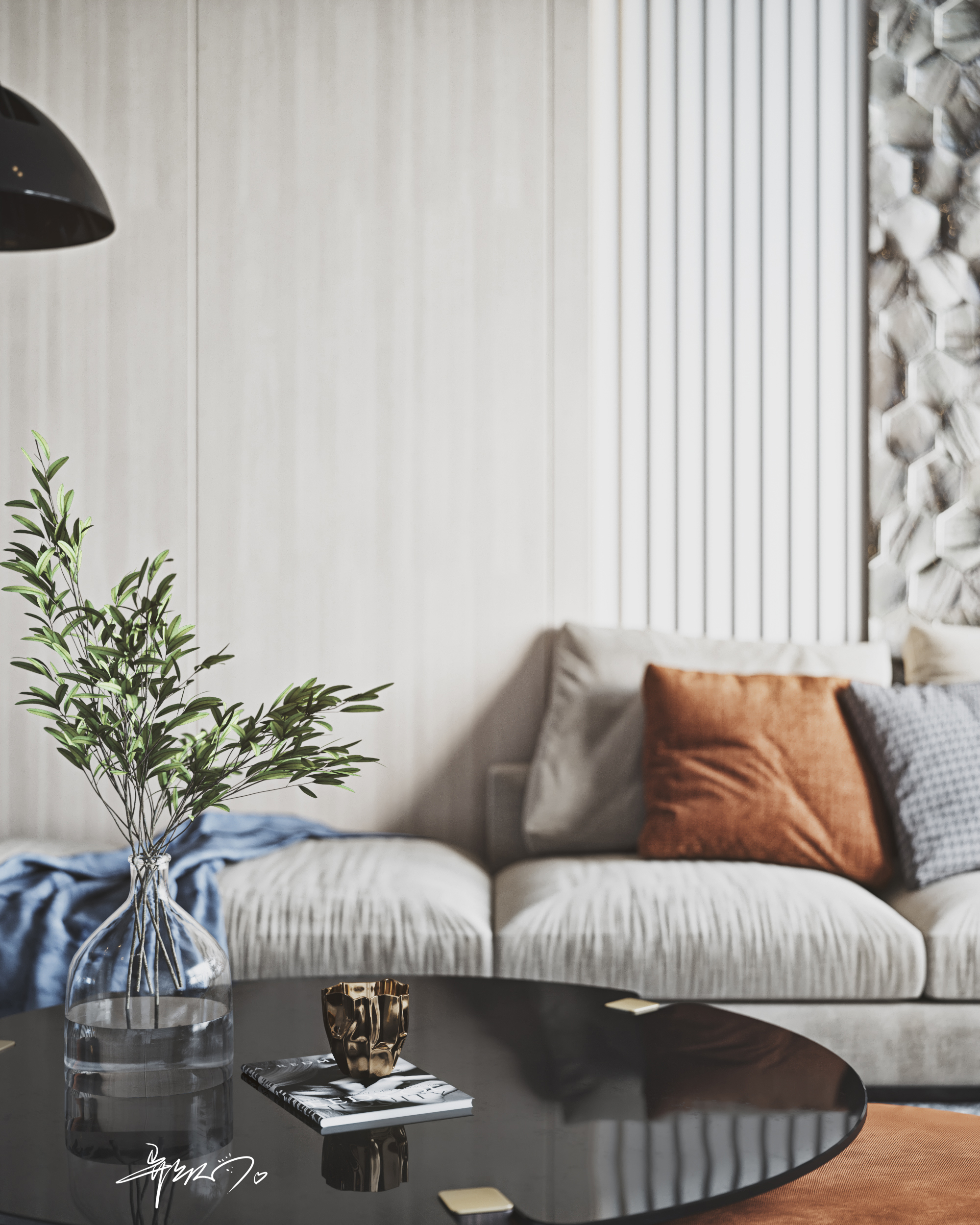 现代客厅设计，展现简约生活美学-5