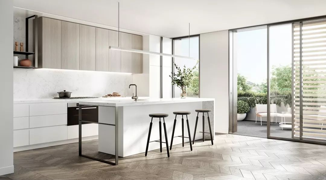 现代简约公寓设计,自然与优雅的完美融合-123