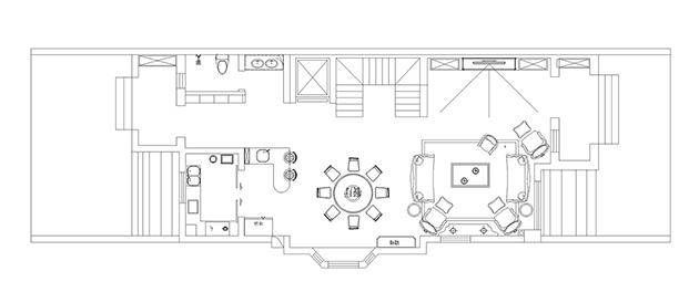 巴洛克风格石材背景墙，中西合璧文化气息-8