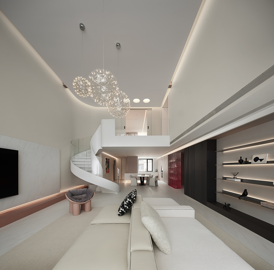 连云港同科汇丰国际 270㎡住宅丨中国连云港丨刘柱设计事务所-12