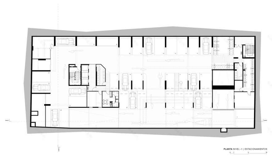 智利圣地亚哥学生公寓建筑设计-56