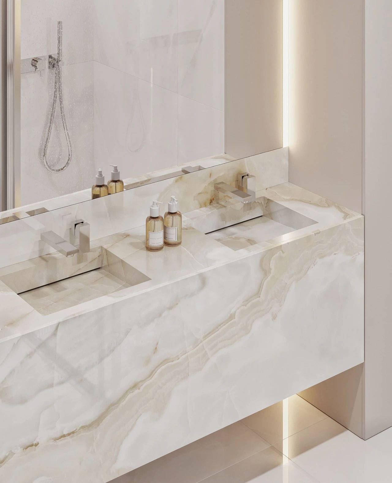 俄罗斯简约优雅公寓设计丨VERITY DESIGN-34