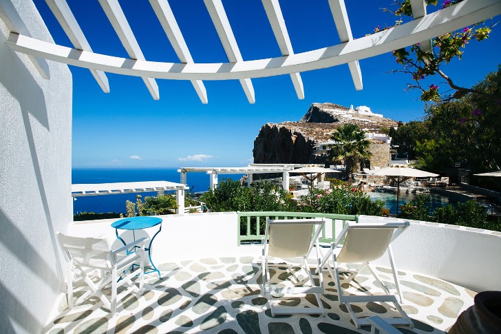 希腊传统风格酒店 Anemomilos Apartments-1