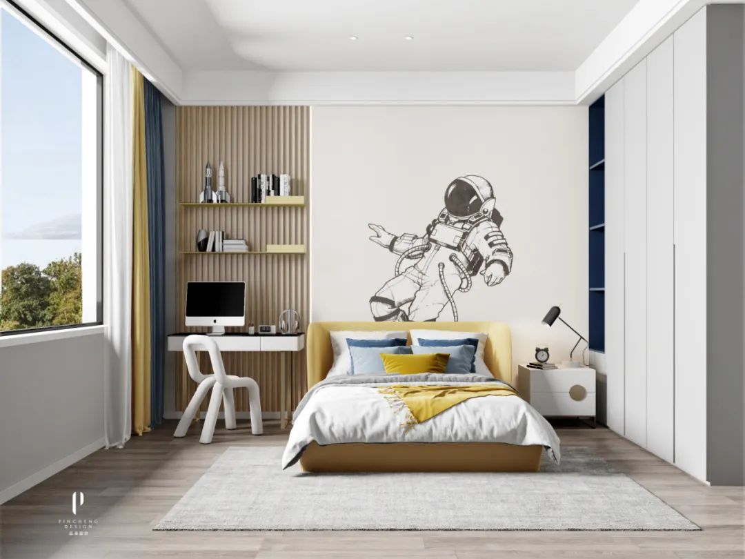 武汉品承设计|| 绿地名邸公馆|| 现代简约|250m²-98