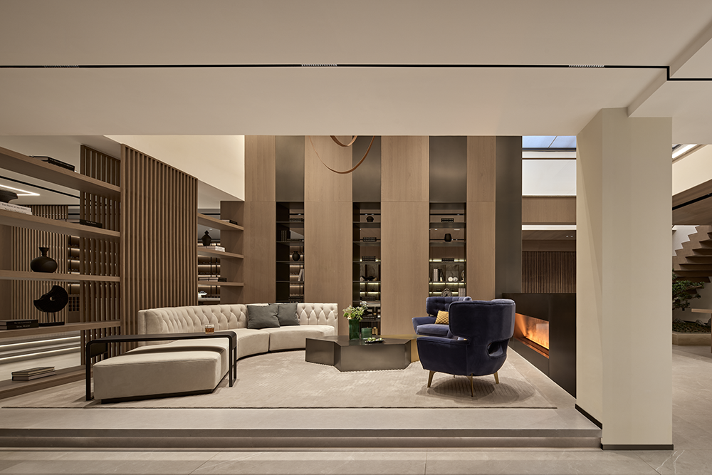 尚层大作：案例分享——1100㎡墅境私邸：漫行雅奢之境，淬炼空间的诗意哲学-23