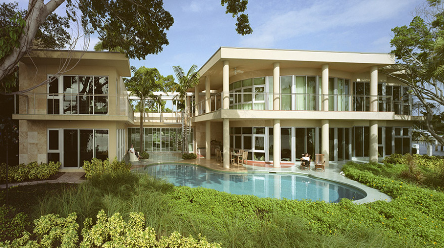 佛罗里达港湾海滩别墅 | 现代休闲滨水空间-4