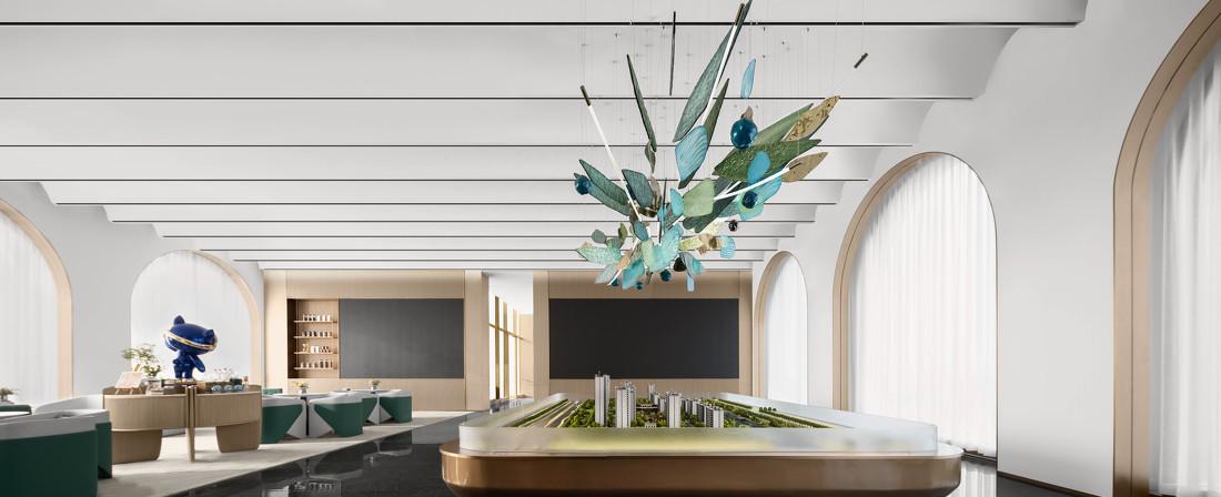 尚石设计丨售楼处丨旭辉×尚石 • 向阳而生的微笑生活馆-5