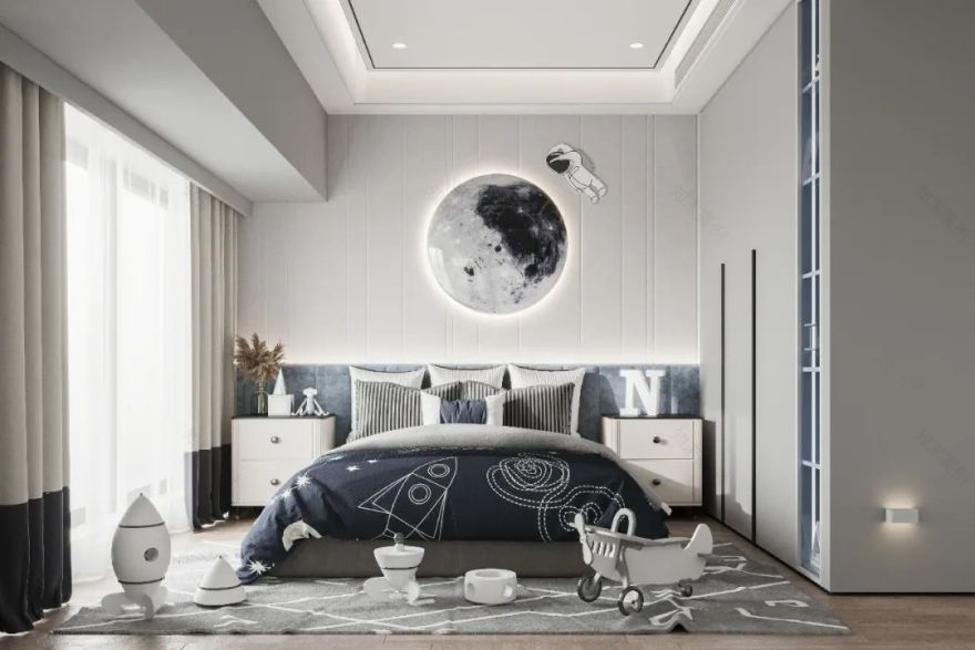 清平乐 | 203㎡现代东方美学大平层,演绎自然与文化的共生-33