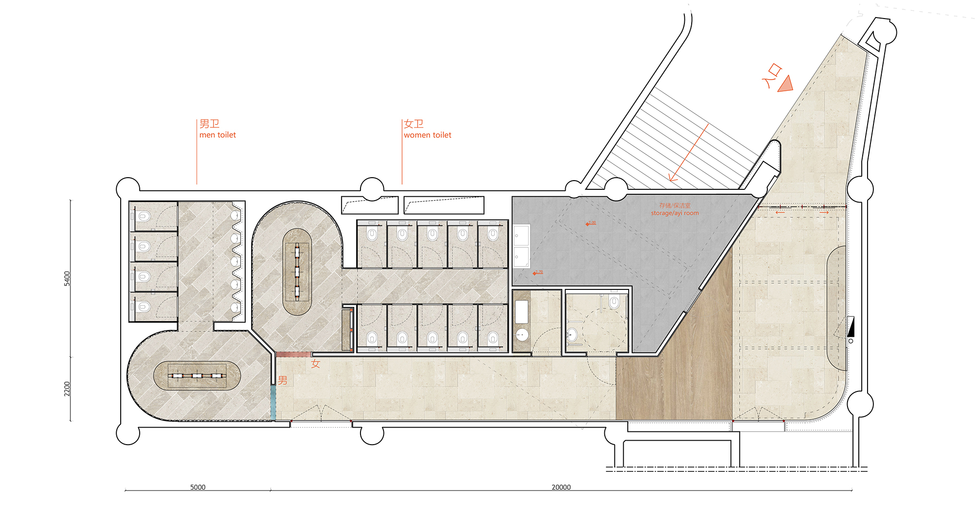 蓝色港湾公共空间改造-38