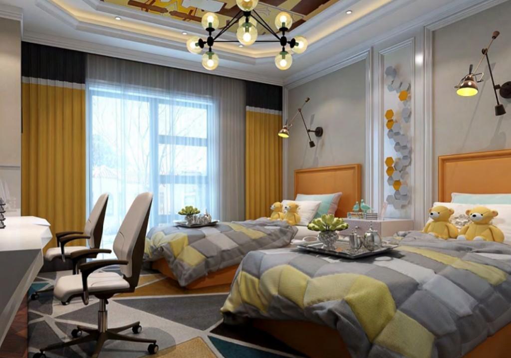 
红橡墅别墅装修-云想 -8