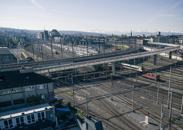 DGJ Paysages丨Fuss- und Veloverbindung Kreis 4-5 Zürich丨瑞士-21