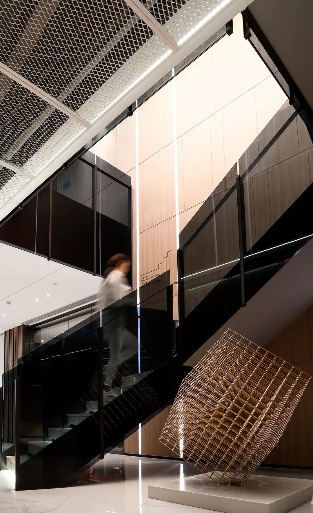 宁波雅文国贸空间设计,打造光影交织的办公环境-14