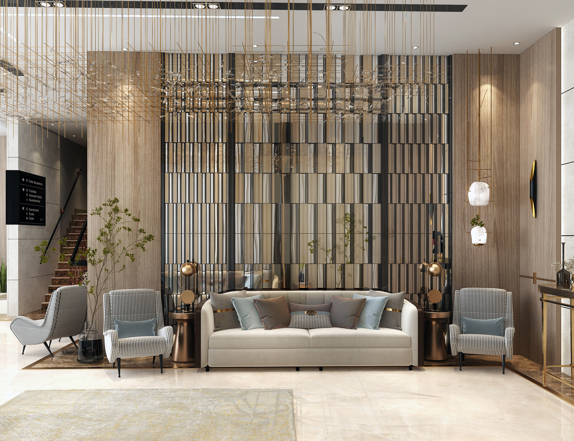 HOTEL LOBBY 室内设计丨FIRST_INTERIOR DESIGN-8