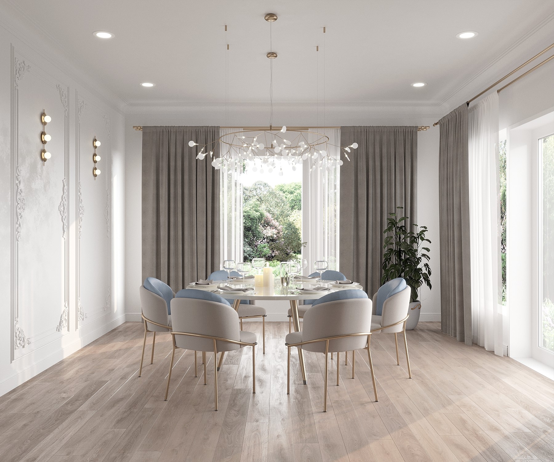 Kitchen and dinning room-1