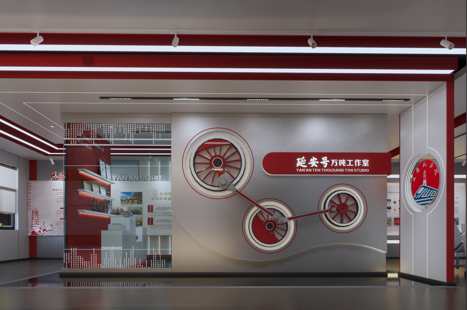 企业展厅设计效果-0