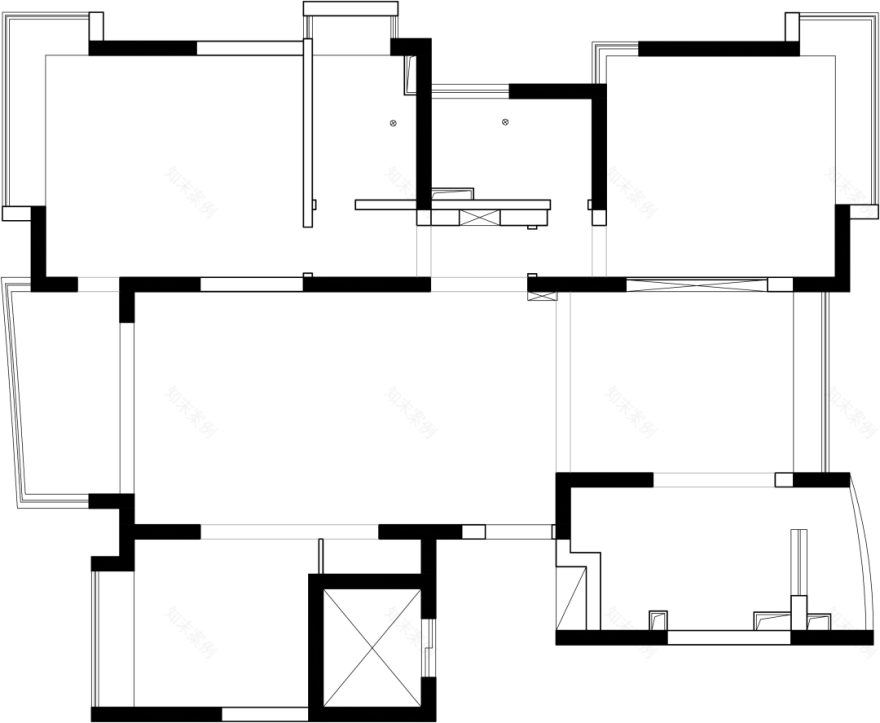 YUN.MAN实景|东方墨香漫过雕花窗,一卷诗书伴斜阳,法式浪漫藏于页,东方雅韵绕画梁-11