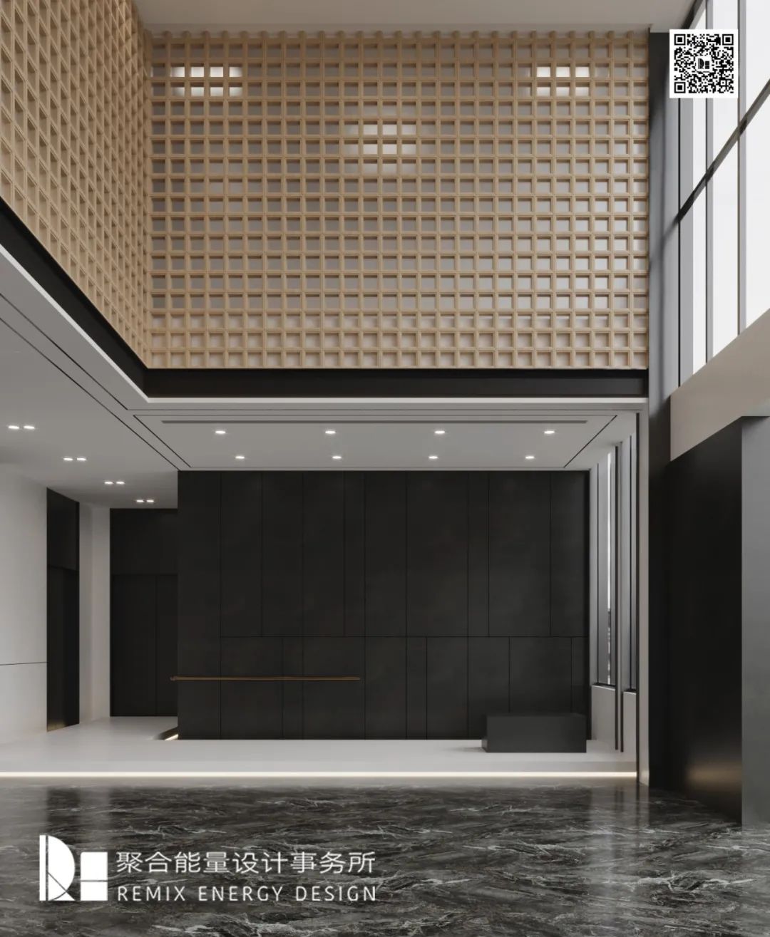 瑞尔斯机械 | 极简黑白灰演绎现代公共空间-6