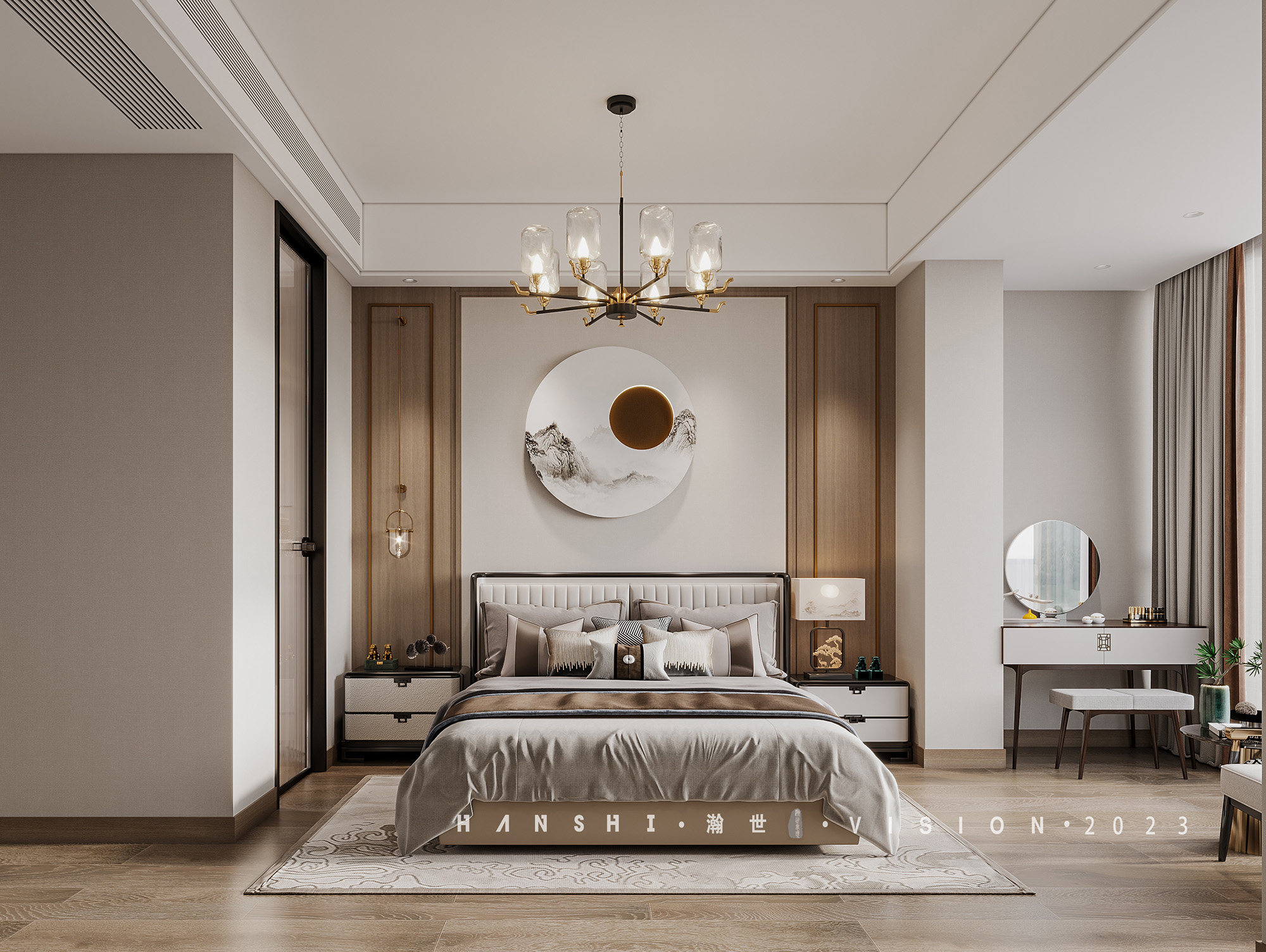 新中式别墅一瀚世表现-7