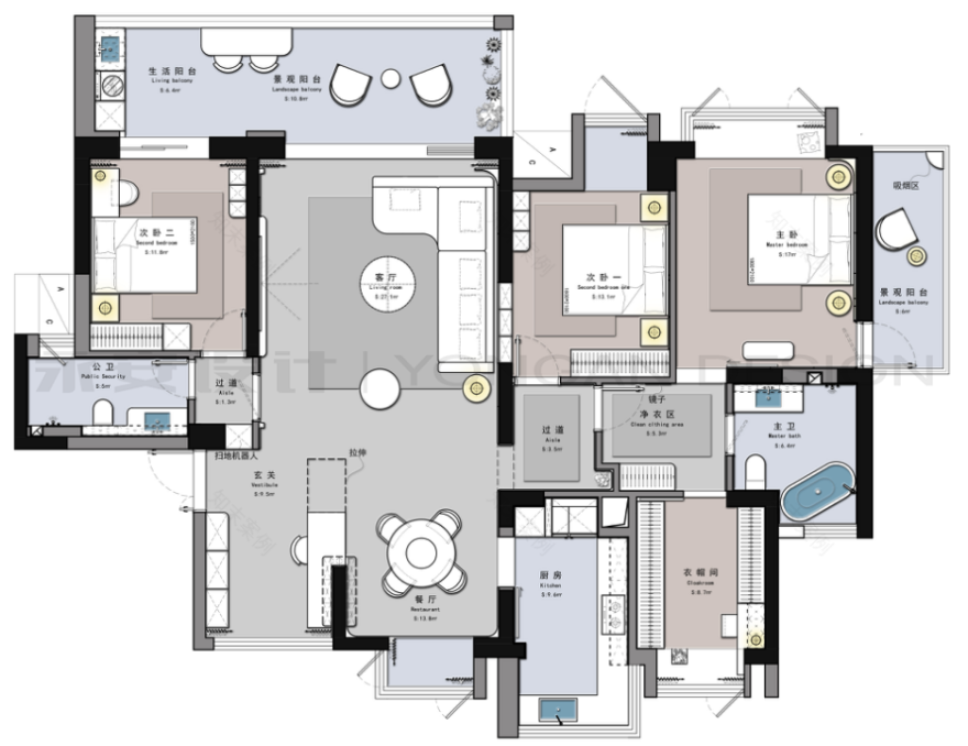 永安新作丨三湘海尚182m²【在时光里阅读温婉的轻奢】-32