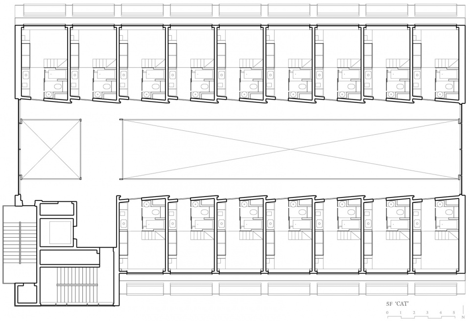 Treehouse 青年共享公寓丨韩国首尔丨Boda Architecture-59
