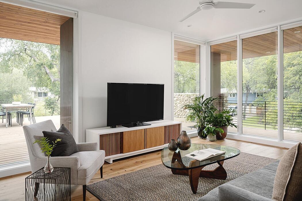 奥斯汀 Crestvale 住宅丨美国奥斯汀丨Clark Richardson Architects-3