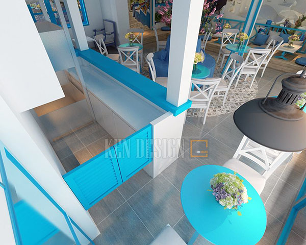 Santorini Tea Thái Nguyên奶茶店丨越南丨Ken Design-18