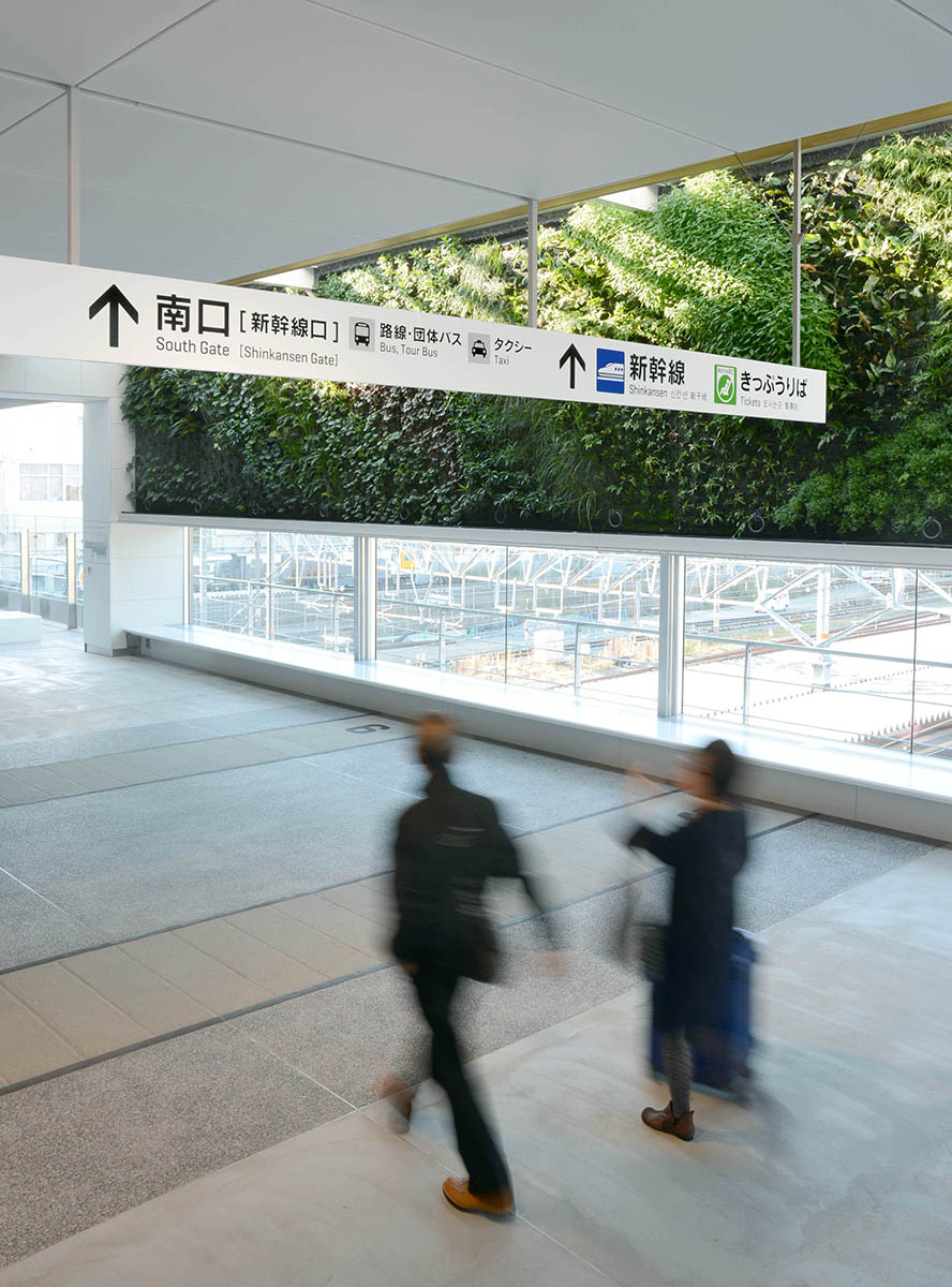 新山口站北口站前广场0站台-导视系统-1